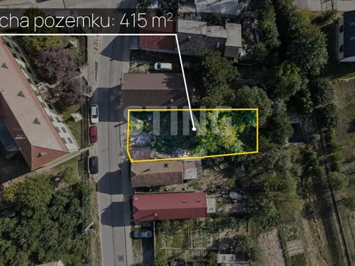 Prodej stavebního pozemku 415 m²