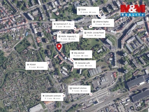 Prodaný  byt 2+1 58 m²
