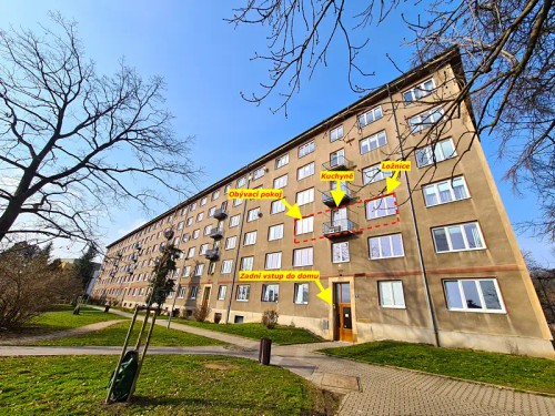 Prodaný  byt 2+1 54 m²
