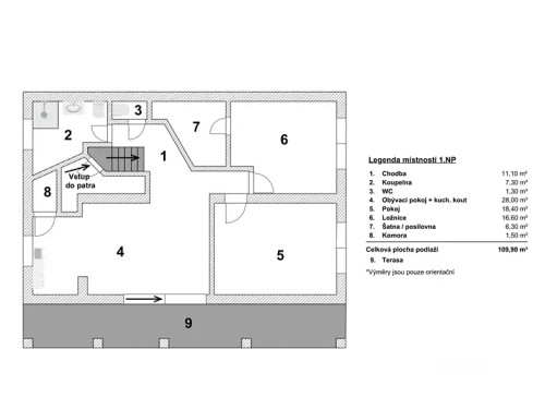 Prodej domu 270 m², pozemek 1042 m²