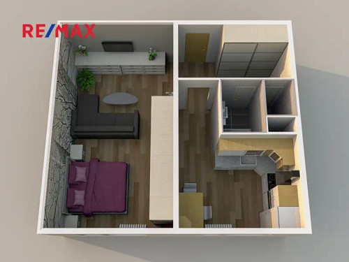 Prodej bytu 1+1 42 m²