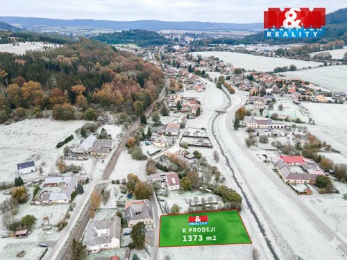 Prodej stavebního pozemku 1373 m²