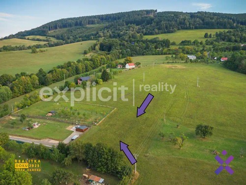 Prodej stavebního pozemku 1681 m²