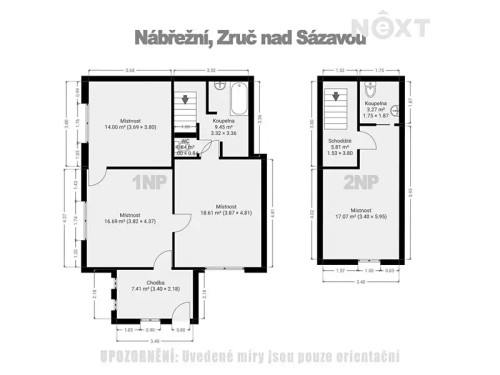 Prodej domu 70 m², pozemek 274 m²