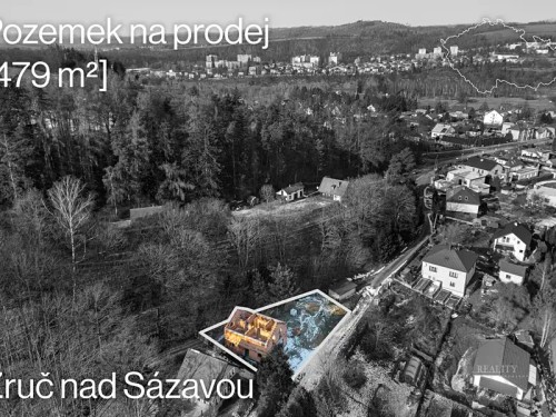 Prodej stavebního pozemku 479 m²