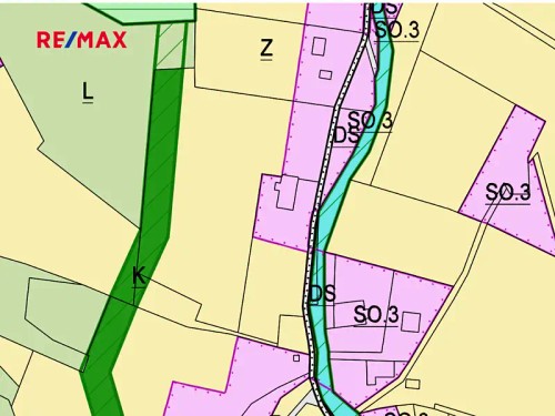 Prodej stavebního pozemku 543 m²