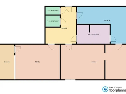 Prodej bytu 3+1 67 m²