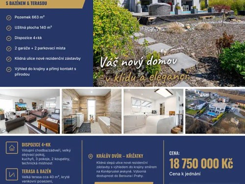 Prodej domu 140 m², pozemek 663 m²