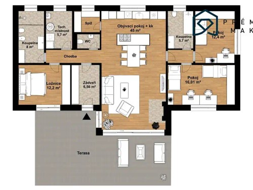 Prodej stavebního pozemku 718 m²