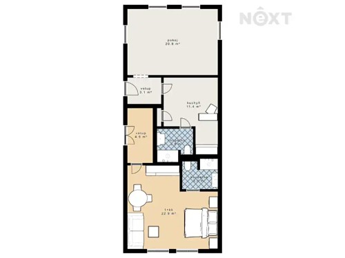 Prodej chalupy 70 m², pozemek 239 m²
