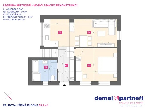 Prodej domu 35 m², pozemek 114 m²
