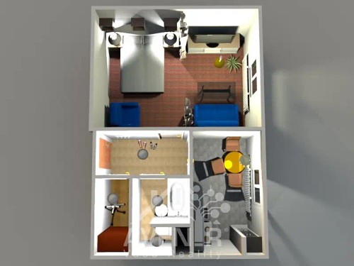 Prodej bytu 2+kk 32 m²