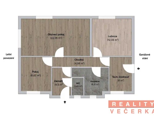 Prodej stavebního pozemku 1489 m²