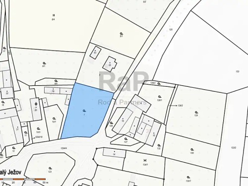 Prodej stavebního pozemku 1664 m²
