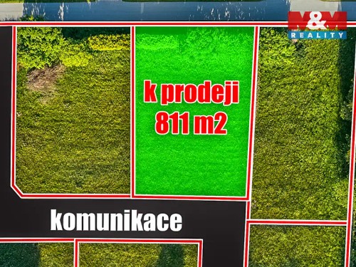 Prodej stavebního pozemku 811 m²