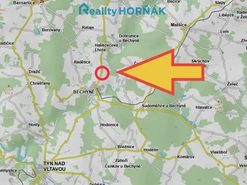 Prodej stavebního pozemku 1813 m²