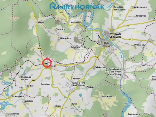 Prodej stavebního pozemku 1733 m²