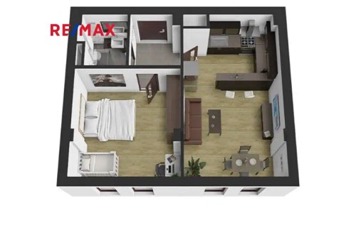 Prodaný byt 2+kk 43 m²