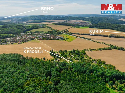 Prodej chaty 16 m², pozemek 418 m²