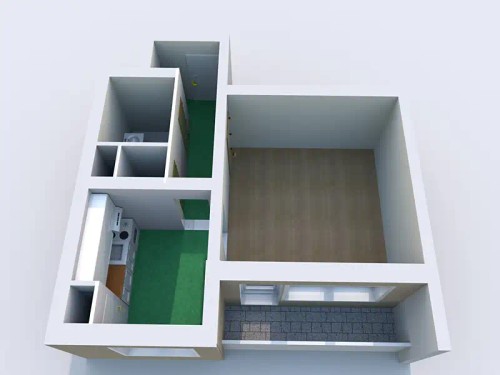 Prodaný byt 1+1 37 m²