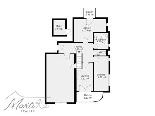 Prodej bytu 4+kk 94 m²