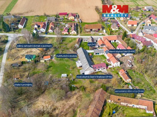 Prodej domu 350 m², pozemek 7949 m²