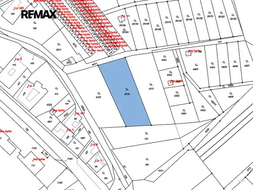 Prodej stavebního pozemku 1578 m²