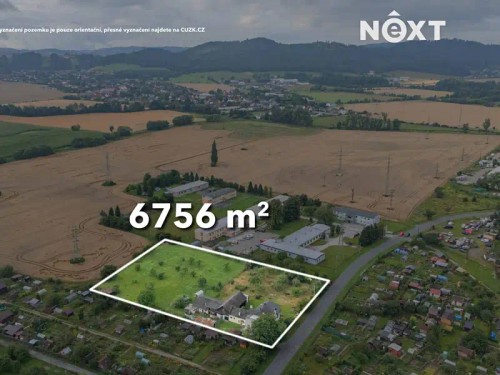 Prodej stavebního pozemku 6756 m²