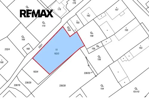 Prodej stavebního pozemku 991 m²