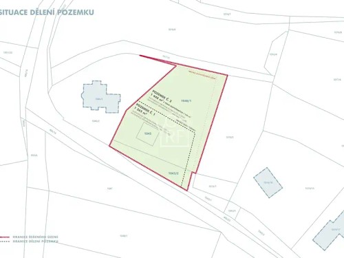 Prodej stavebního pozemku 2814 m²