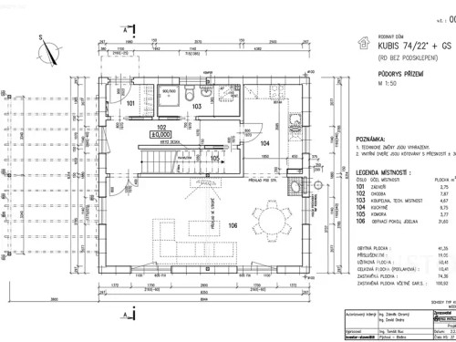 Prodej domu 117 m², pozemek 1389 m²