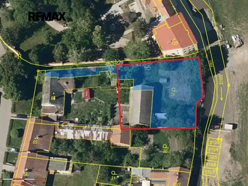 Prodej stavebního pozemku 1100 m²