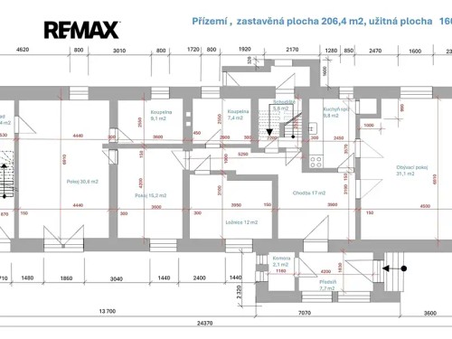Prodej domu 267 m², pozemek 2257 m²