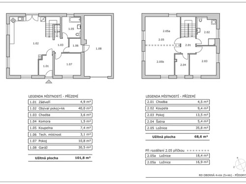 Prodej domu 170 m², pozemek 1384 m²