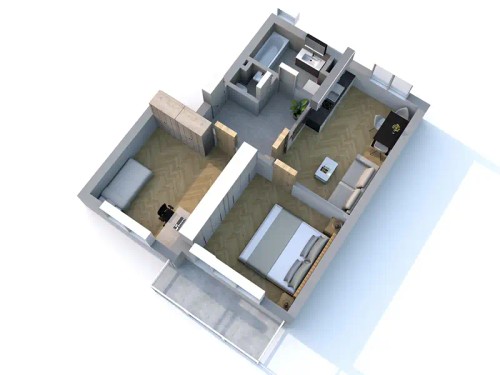 Prodej bytu 3+kk 59 m²