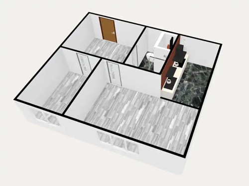 Prodaný byt 2+kk 47 m²