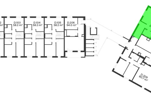 Prodaný byt 3+kk 87 m²