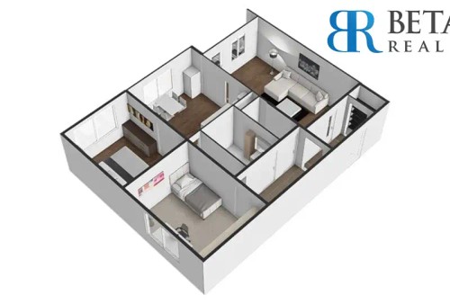 Prodaný byt 3+1 63 m²