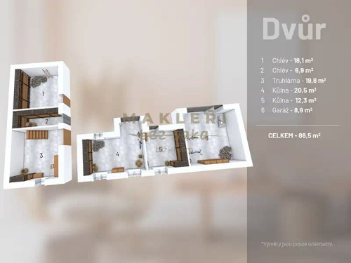 Prodej domu 400 m², pozemek 1899 m²