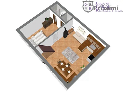 Prodej chalupy 95 m², pozemek 686 m²