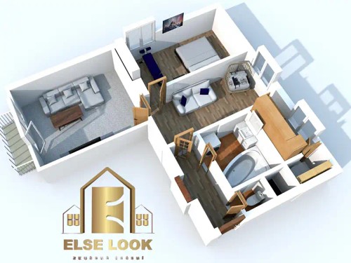 Prodaný byt 3+kk 66 m²