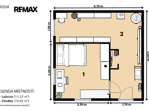 Prodej chaty 64 m², pozemek 641 m²