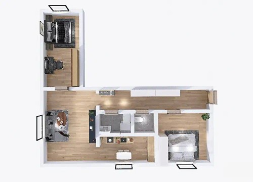 Prodej bytu 3+1 72 m²