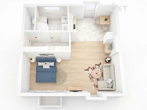 Prodaný byt 1+kk 37 m²