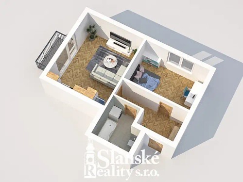 Prodaný byt 2+kk 48 m²
