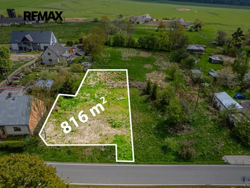 Prodej stavebního pozemku 816 m²