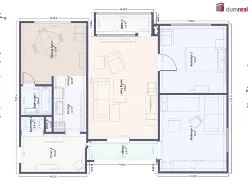 Prodej bytu 3+1 79 m²