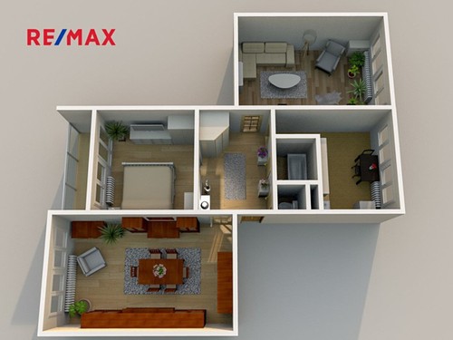 Prodaný byt 3+1 71 m²