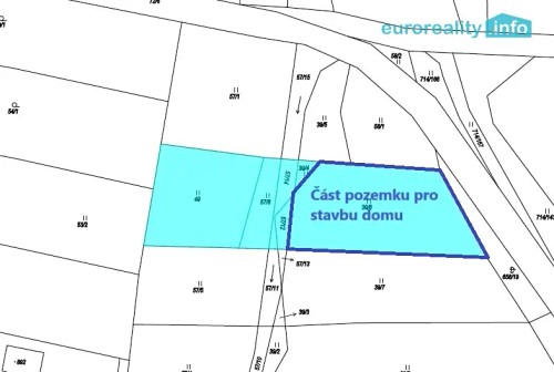 Prodej stavebního pozemku 3471 m²