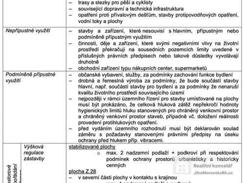 Prodej stavebního pozemku 444 m²